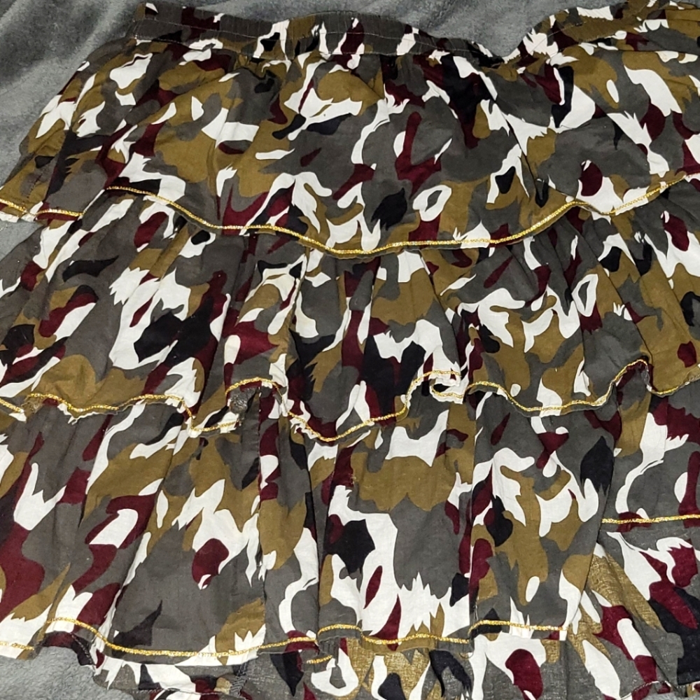 Size 14/16 Lane Bryant Camo Skirt